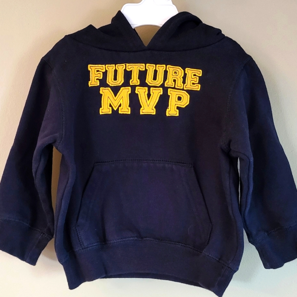 "Future MVP" navy pullover hoodie